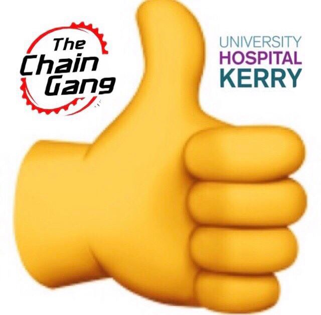 Thumbs Up for University Hospital Kerry ICU.